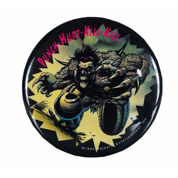 VTG 90s Comicon Promo Pinbacks Majestic Entertainment Tekno Comix Event Comics - Picture 4 of 9